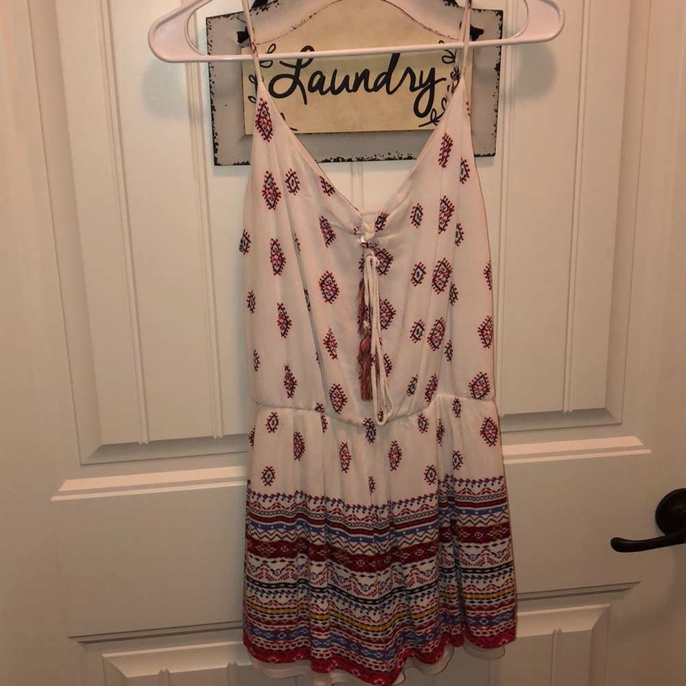 Aztec print Romper